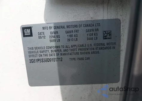 2013 Cadillac Xts Luxury from USA, damaged, VIN 2G61P5S38D9101712